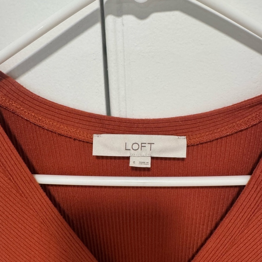 Loft Midi Sleeveless Button-Down Dress - Picture 5 of 5